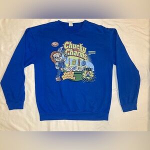 Chucky Charms Sweater Halloween  Cereal Vintage: Bespoke Tag